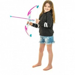 Kids Bow and Arrow Archery Toy Set with Flashing LED Lights for Kids Light Up Archery Play Set with Luminous Bow 9 Suction Cu...