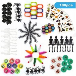 Halloween Party Favors 100 PCS - Trinkets Kids - Carnival Prizes Toys Bulk - Pinata Filler Toy Assortment - Halloween Treats ...