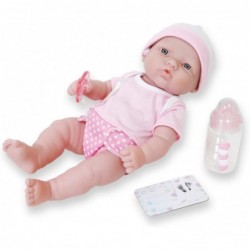 JC Toys Nursery | 7 Piece Baby Doll Gift Set | 12" Life-Like Baby Doll with Accessories | Pink | Ages 2+ (18344) $33.05 Dolls