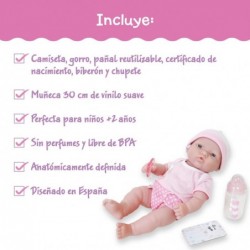 JC Toys Nursery | 7 Piece Baby Doll Gift Set | 12" Life-Like Baby Doll with Accessories | Pink | Ages 2+ (18344) $33.05 Dolls