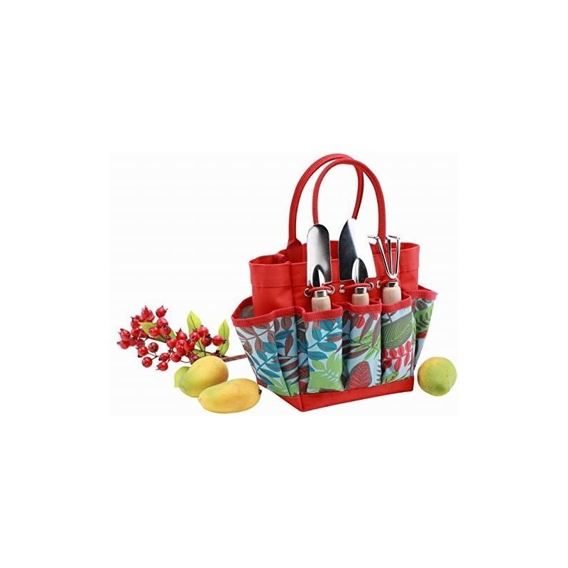 Kids Garden Tool Set with Tote $23.67 Toy Gardening Equipment