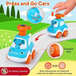 Cars Toys for 1 Year Old Boy Gifts Press and Go Cartoon Toys Cars for Toddlers 1-3 Baby Toys 12-18 Months Toddler Toys Age 1-...