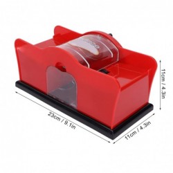 Card Shuffler 2 Deck Hand Crank Manual Card Mixer Deluxe Card Shuffler Casino Equipment Card Shuffling Machine For Playing Ca...