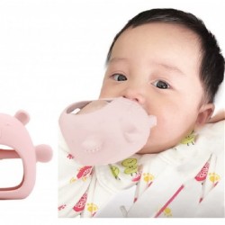 Never Drop Silicone Baby Teething Toy for Sucking Needs Hand Pacifier for 3+Month Infants Baby Chew Toys Baby Cart Toys for N...