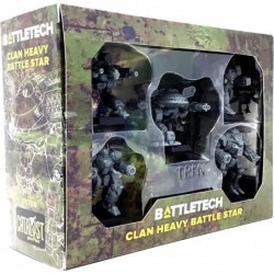 BattleTech Clan Heavy Battle Star Grey $47.63 Board Games