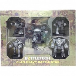 BattleTech Clan Heavy Battle Star Grey $47.63 Board Games