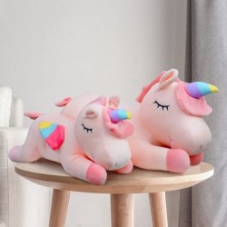 Unicorn Super Soft Stuffed Animal Plush Toys Children and Baby Birthday Party Pillows Cartoon Toys Bedding $27.45 Kids' Plush...