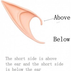 2 Pairs Fairy Pixie Elf Ears elf Ears for Cosplay Accessories Fairy Costume for Women elf Ears Brown Skin Fairy Ears for Chri...