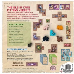   The Isle of Cats: Kittens + Beasts Expansion - Boardgame Ages 8+ $49.53 Board Games