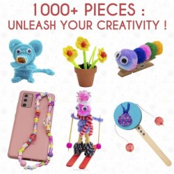 Craft Kit with 1000+ Pieces for Arts and Crafts with Ebook - Make Your own Toys $49.19 Craft Kits