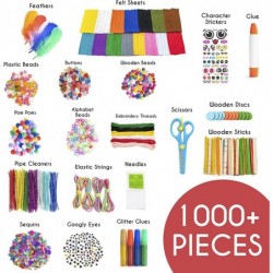 Craft Kit with 1000+ Pieces for Arts and Crafts with Ebook - Make Your own Toys $49.19 Craft Kits