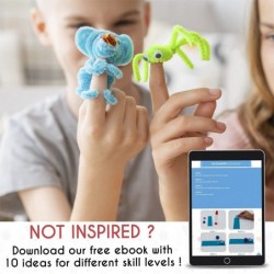 Craft Kit with 1000+ Pieces for Arts and Crafts with Ebook - Make Your own Toys $49.19 Craft Kits