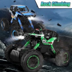 1:12 Remote Control Car Monster Trucks with Head Lights 4WD Off All Terrain RC Car Rechargeable Vehicles $88.37 Remote & App ...