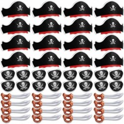 Pirate Party Set- Pirate Kids' Party Cosplay Supplies Pirate Eye Patches Inflatable Swords for Caribbean Cosplay Party $38.83...