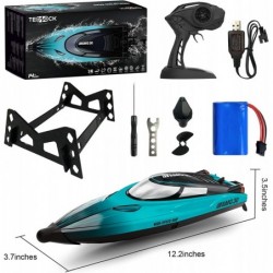 Remote Control Boat for Kids & Adults 20+ MPH Fast Rc Boat for Pools and Lakes 2.4 GHz Racing Boats with Rechargeable Battery...