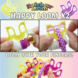 Rainbow Loom® Loomi-Pals™ Mini Combo Set Features 60 CUTE Assorted Loomi-Pals Charms 1 Happy Loom 2100 Colorful Bands all in ...