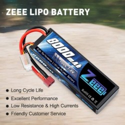 Lipo Battery 7.4V 100C 8000mAh Hard Case with Deans T Plug for RC Car RC Truck RC Truggy RC Boat Helicopter $74.42 Hobby Remo...