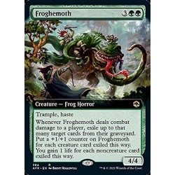 Magic: the Gathering - Froghemoth (384) - Extended Art - Foil - Adventures in The Forgotten Realms $10.38 Trading Cards & Acc...