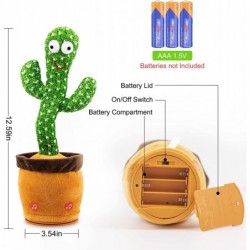 Dancing Cactus Talking Cactus Toy Repeats What You Say Cactus Toys Baby Toys Singing 120 Songs Toddler Toys for Easter Pranks...