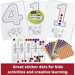 Fun Dot Sticker Activity Sheets for Kids My First Numbers (1-10) Creative Learning for Ages 3–5 $18.70 Kids' Stickers