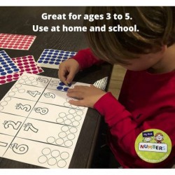 Fun Dot Sticker Activity Sheets for Kids My First Numbers (1-10) Creative Learning for Ages 3–5 $18.70 Kids' Stickers