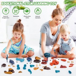 Kids Toys Stem Dinosaur Toys for Kids 3 4 5 6 7 8 Year Old Take Apart Dinosaur Toys Set STEM Construction Building Toys with ...