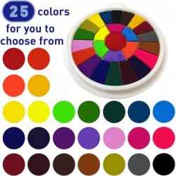 25 Color Funny Finger Painting Kit Book Finger Drawing Toys Picture Album Educational Tool Kit Washable Children's Finger Sup...