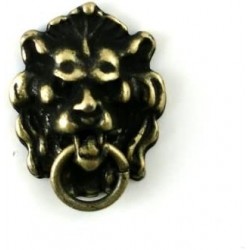 Dollhouse Miniature 1:12 Scale Antique Lion Head Knocker S3077a $16.54 Dollhouse Accessories