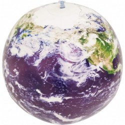 Earthball Inflatable Earth Globe from satellite images Glow in the Dark Cities $41.92 Geographic Globes