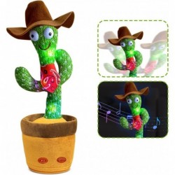 Dancing Cactus Talking Cactus Toy Sunny The Cactus Toy Repeats What You Say Electronic Dancing Cactus with Lighting Recording...