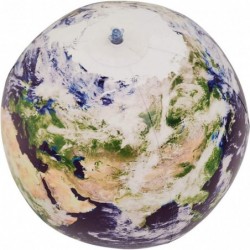 Earthball Inflatable Earth Globe from satellite images Glow in the Dark Cities $41.92 Geographic Globes