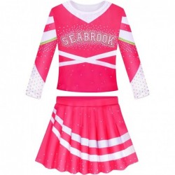 Zombies Addison Cheer Costume Cheerleader Dress Halloween Cosplay Costume $44.49 Kids' Costumes