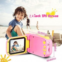 Kids Camera Christmas Birthday Gifts - Boys Girls Kids Video Camera 2.4IN 1080P Children Digital Camcorder Camera for Kids Gi...