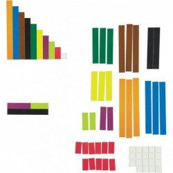 Magnetic Cuisenaire Rods Early Match Concepts School Supplies Multicolor 64 Pieces Ages 5+ $38.96 Early Development & Activit...