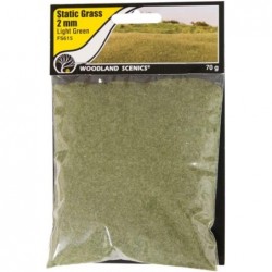 Woodland Scenic Static Grass 2mm-Light Green -FS615 $15.57 Toy Vehicle Playsets