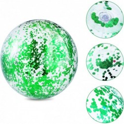 3 Pieces Inflatable Beach Ball Glitter Beach Ball Floatable Confetti Ball for Summer Beach Pool and Party Favor $22.97 Toy Sp...