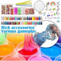 Slime Kit - Slime Supplies Slime Making Kit for Girls Boys Kids Art Craft Crystal Clear Slime Glitter Slime Charms Fishbowl B...