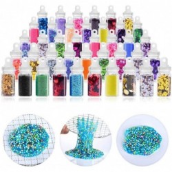 Slime Kit - Slime Supplies Slime Making Kit for Girls Boys Kids Art Craft Crystal Clear Slime Glitter Slime Charms Fishbowl B...