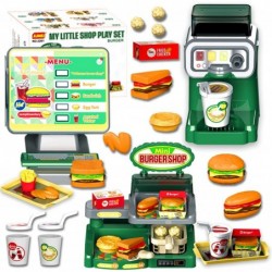 Play Food Sets for Kids Kitchen Mini Kids Kitchen Playset Play Kitchen for Toddlers Grocery Store Pretend Play 34pcs Mini Ham...