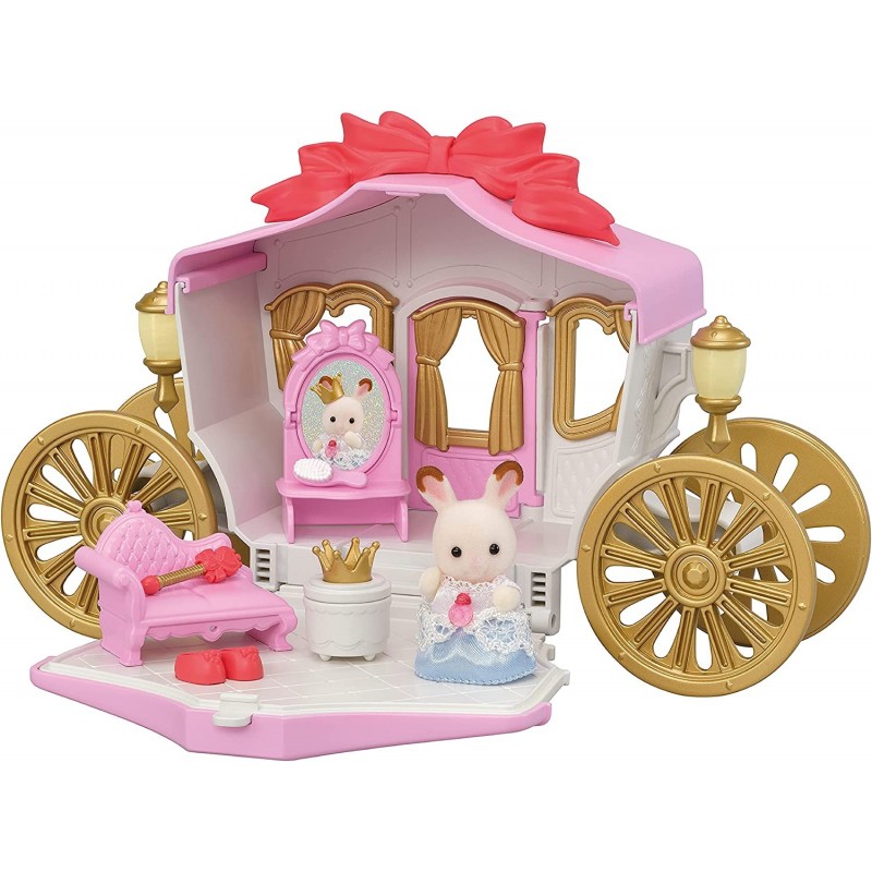 Royal Carriage Set Dollhouse Playset & Vehicle with Doll and Accessories Included $35.24 Doll Playsets