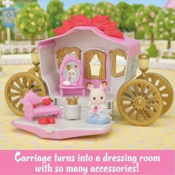 Royal Carriage Set Dollhouse Playset & Vehicle with Doll and Accessories Included $35.24 Doll Playsets