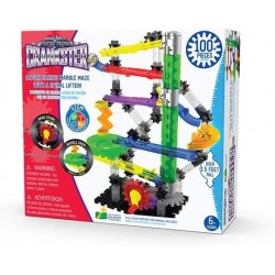 Techno Gears - Marble Mania - Crankster 3.0 100+ Pieces - Kid Toys & Gifts for Boys & Girls Ages 6 Years and Up - Award Winni...