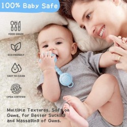 Baby Rattle Baby Toys 0-6 Months Baby Teething Toys for Babies 0-12 Months Baby Essentials Infant Toys Shark 'N Rock Toys Mul...