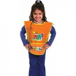 Chenille Kraft Vinyl Artist Smock fits Kids Ages 3-8 Orange $13.78 Kids' Drawing & Writing Boards