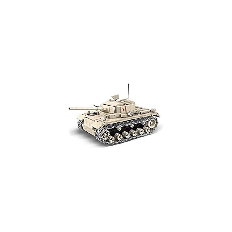 Army Toys - World War 2 Tank Building Kit - World War 2 German Army Panzer III Battle Tank - Military Model Brick Building To...