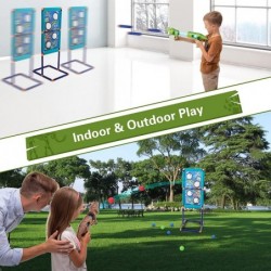 Dinosaur Shooting Game Toys Dinosaur Toys with Target & 70 Foam Balls for 6 7 8 9 10+ Year Old Boys Girls Indoor Outdoor Game...