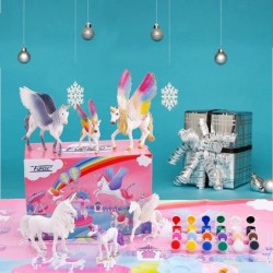 Unicorn Painting Kit for Kids Paint Your Own Unicorn Gifts for Grils&Boys Alicorn Pegasus& Unicorn Craft Kit Unicorn Party Fa...