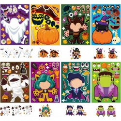 48 Sheets Halloween Party Games Stickers for Kids Make Your Own Halloween Stickers Kids Halloween Activities Stickers Pumpkin...