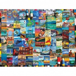 Puzzles I Love Islands - 1000 Piece Jigsaw Puzzle $34.31 Jigsaw Puzzles