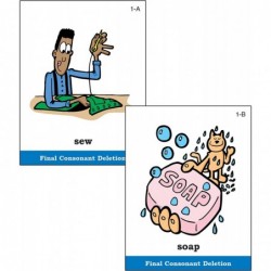 | Webber? Illustrated Phonology Final Consonant Deletion Minimal Pair Card Deck | Educational Learning Resource for Children ...